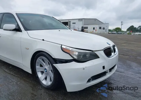 2004 BMW 545I z USA, uszkodzony, nr VIN WBANB33504B114547